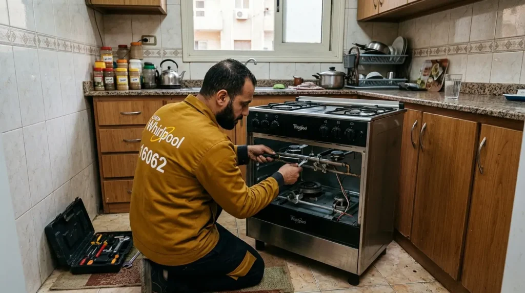 اعطال بوتاجازات ويرلبول الشائعة