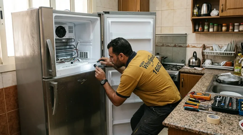 سبب ظهور الثلج داخل ثلاجة ويرلبول