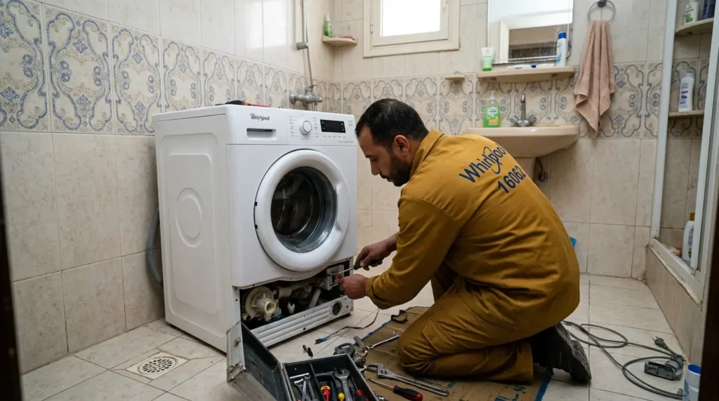 غسالة ويرلبول تسحب مياة باستمرار