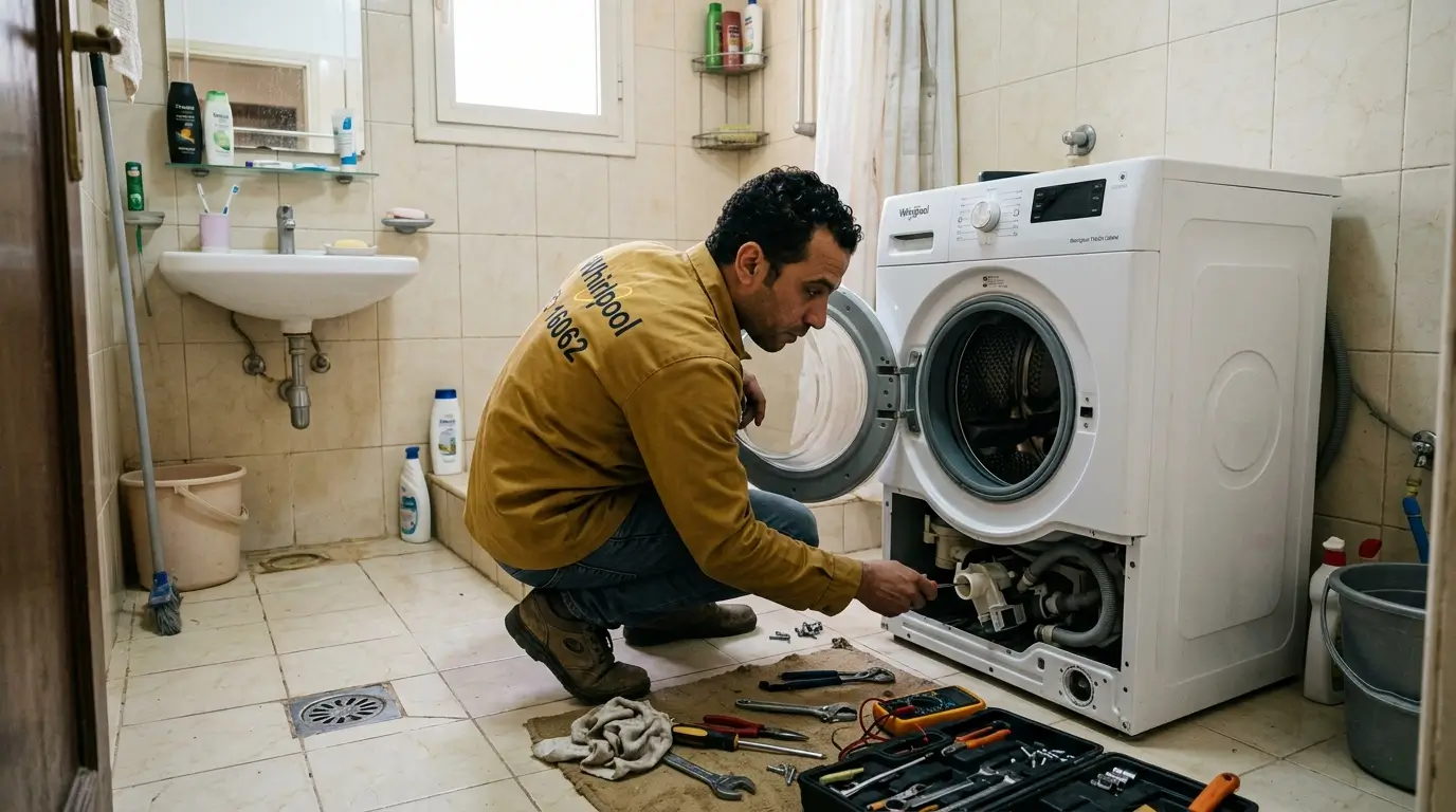 غسالة ويرلبول لا تعمل نهائيا