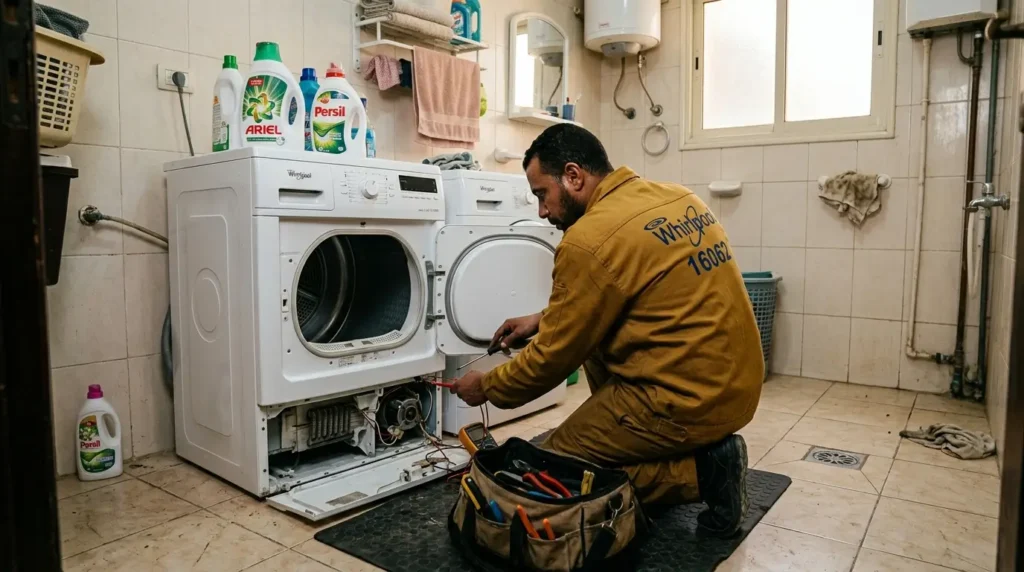 كود af او check vent في مجفف ويرلبول