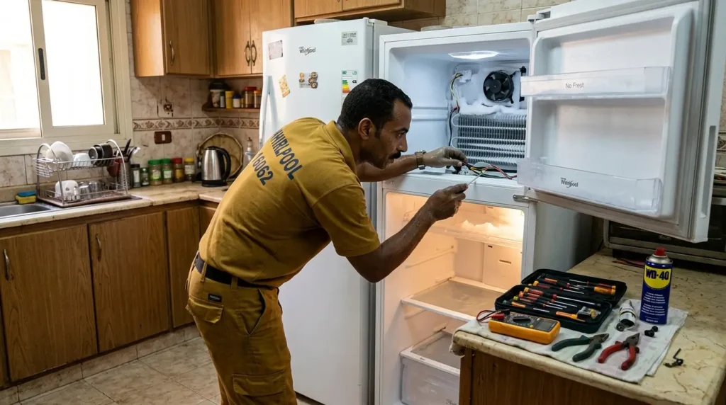 لماذا لا يبرد الفريزر في ثلاجة ويرلبول