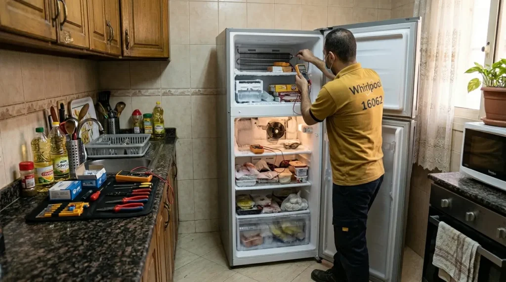 لماذا لا يبرد فريزر في ثلاجة ويرلبول