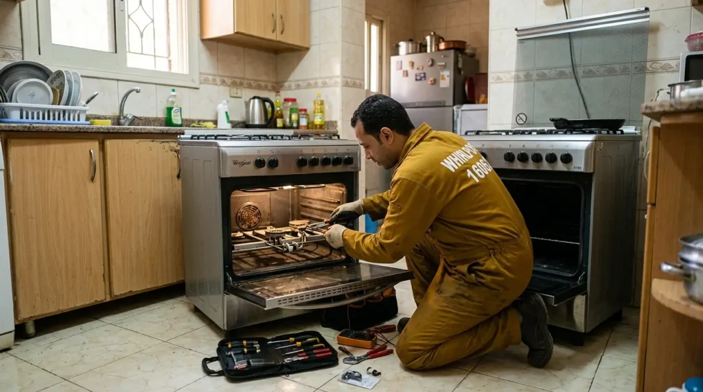 فرن ويرلبول المروحة الداخلية لا تعمل