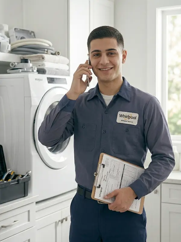 فني ويرلبول معتمد يصل إليك في بيتك لإصلاح جهازك بقطع غيار أصلية