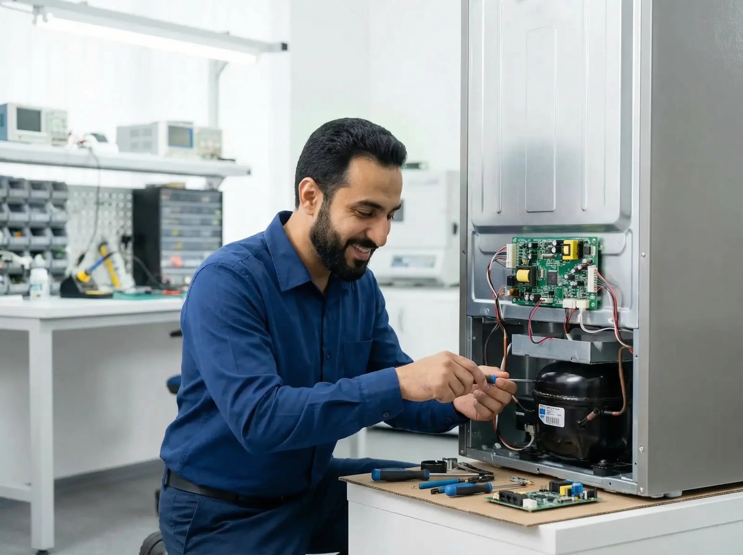 خدمة صيانة معتمدة على أعلى مستوى