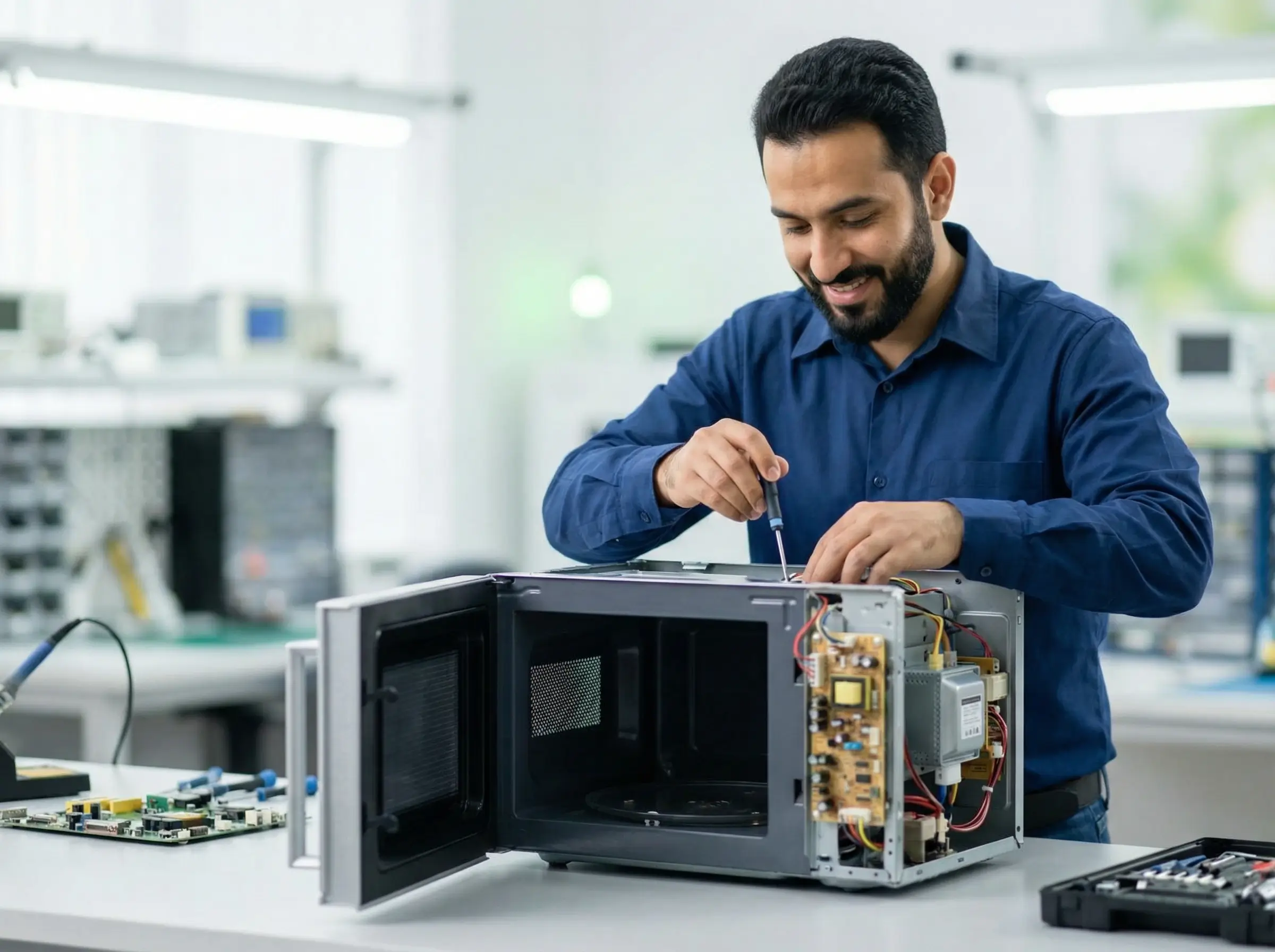 خدمة صيانة معتمدة على أعلى مستوى